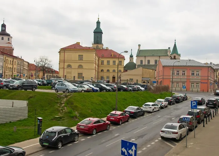 דירה Granatowy Swietoduska 12 לובלין